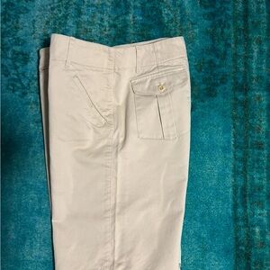 Ralph Lauren Cream Cotton Pants